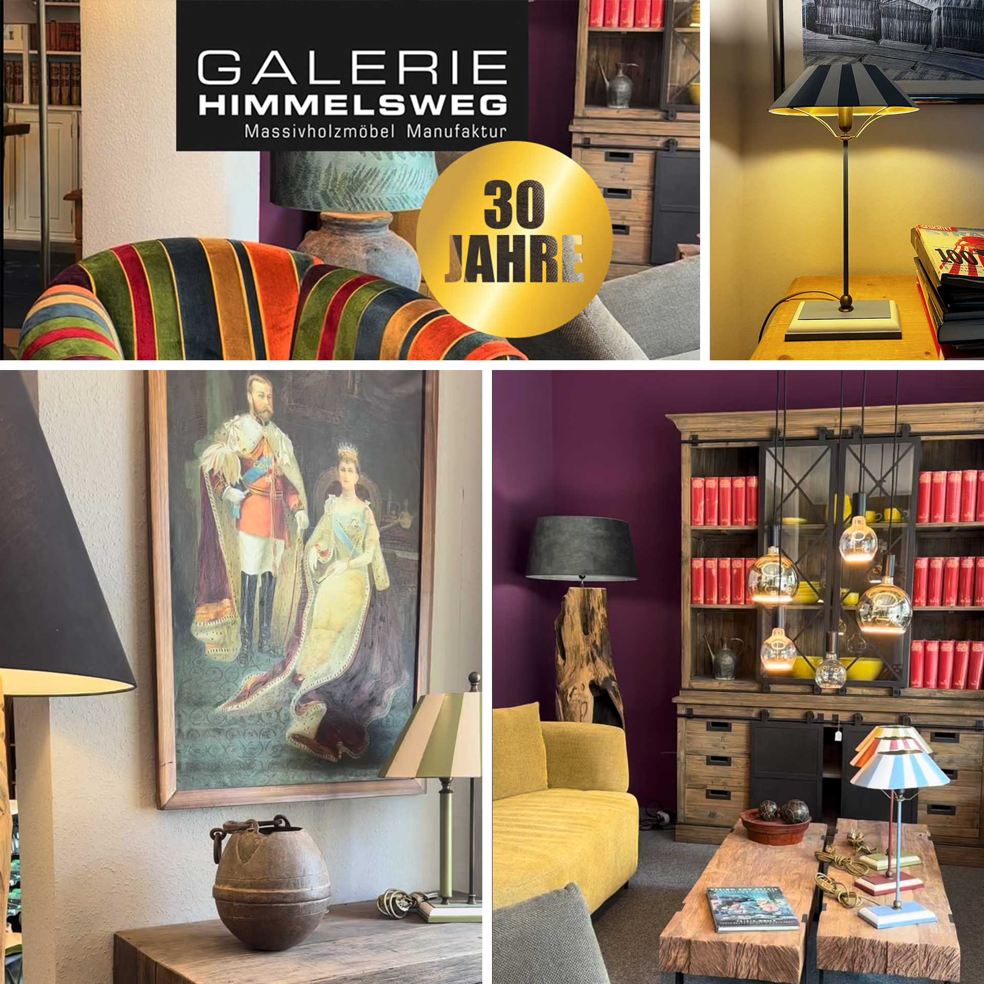 30 Jahre Galerie Himmelsweg 24h Pflegeagentur Petras Werbung